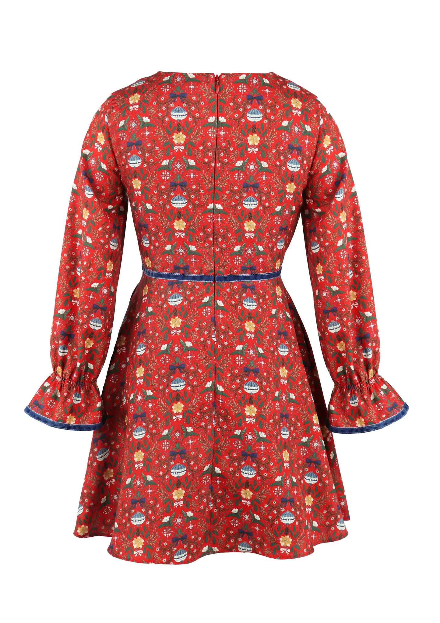 Luli & Me Gabby Girls Red Clara Nutcracker Christmas Dress by Luli & Me