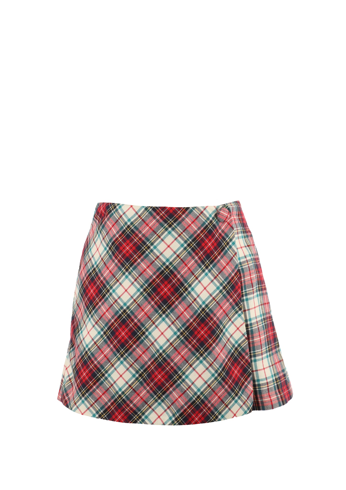 Luli & Me Gabby Girls Red Holiday Plaid Avery Skort by Luli & Me