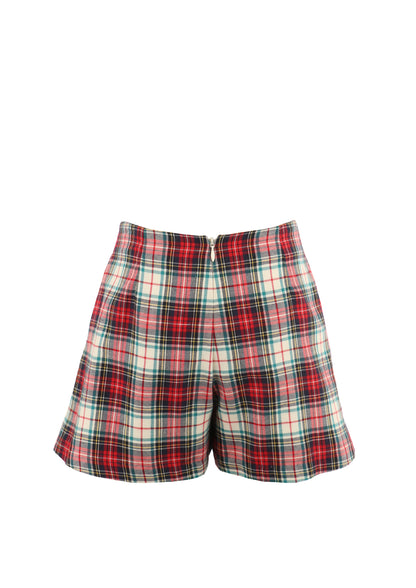 Luli & Me Gabby Girls Red Holiday Plaid Avery Skort by Luli & Me