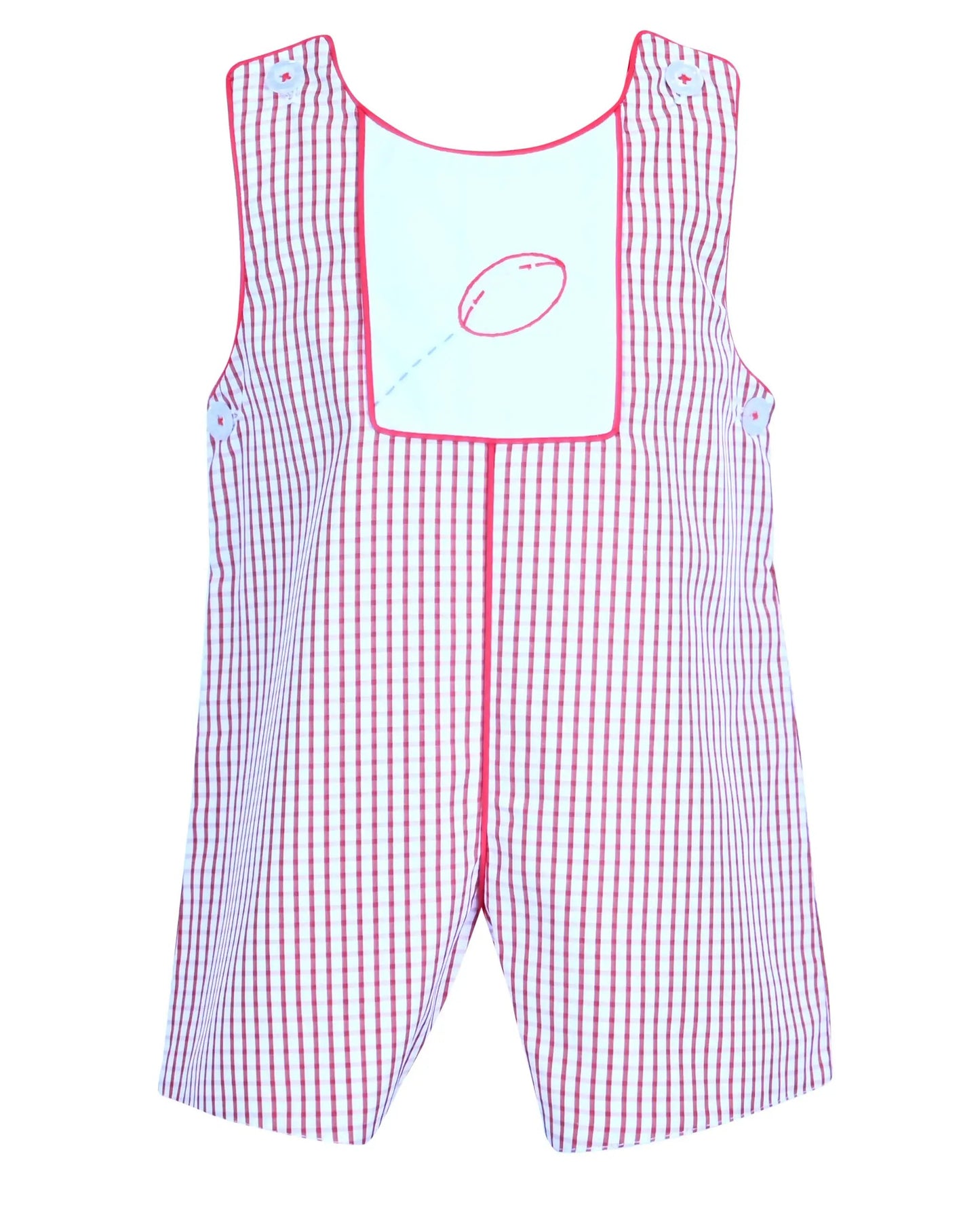 Yellow Lamb Boys Jean Jon Jon - Football Game Day UGA Red by Yellow Lamb