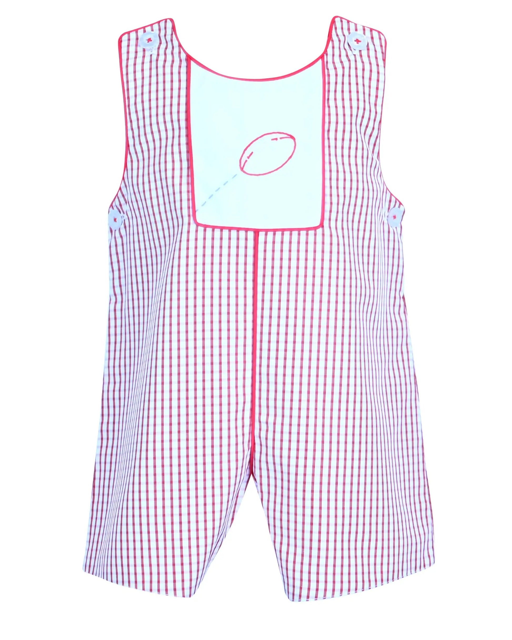 Yellow Lamb Boys Jean Jon Jon - Football Game Day UGA Red