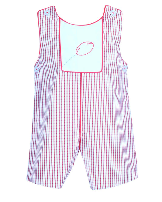 Yellow Lamb Boys Jean Jon Jon - Football Game Day UGA Red by Yellow Lamb