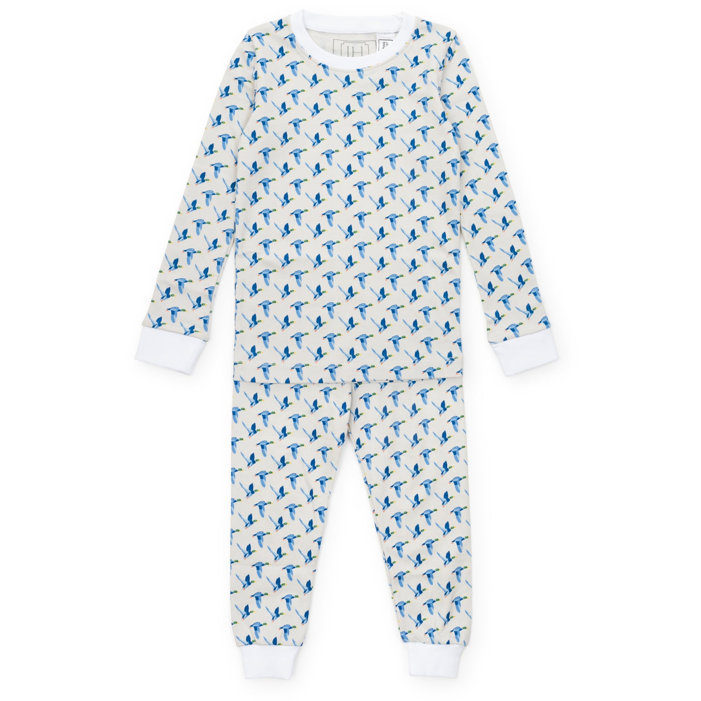 Lila & Hayes Boys Grayson Pajamas Set - Blue Mallard Ducks by Lila & Hayes