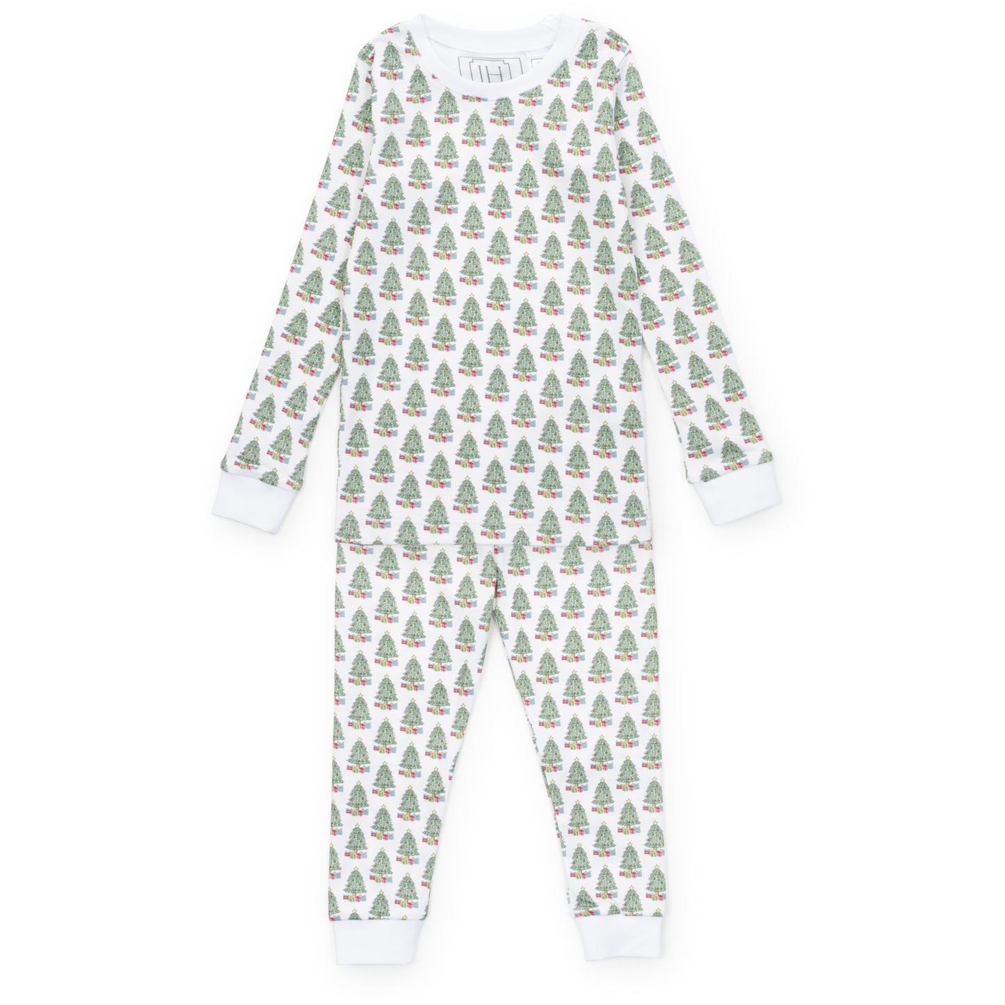 Lila & Hayes Boys Grayson Pajamas Set - Green Under the Christmas Tree by Lila & Hayes