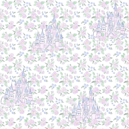 Trotter Street Kids Girls Lavender & Pink Hidden Castle Dress