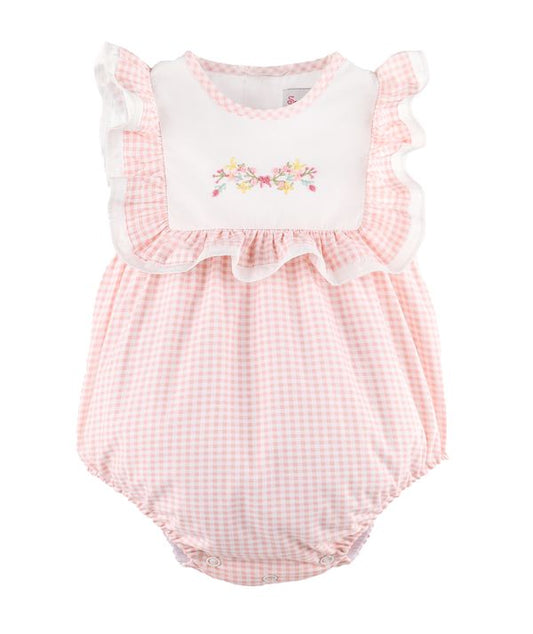 Sophie & Lucas Girls Garden Club Ruffle Bubble - Pink by Sophie & Lucas