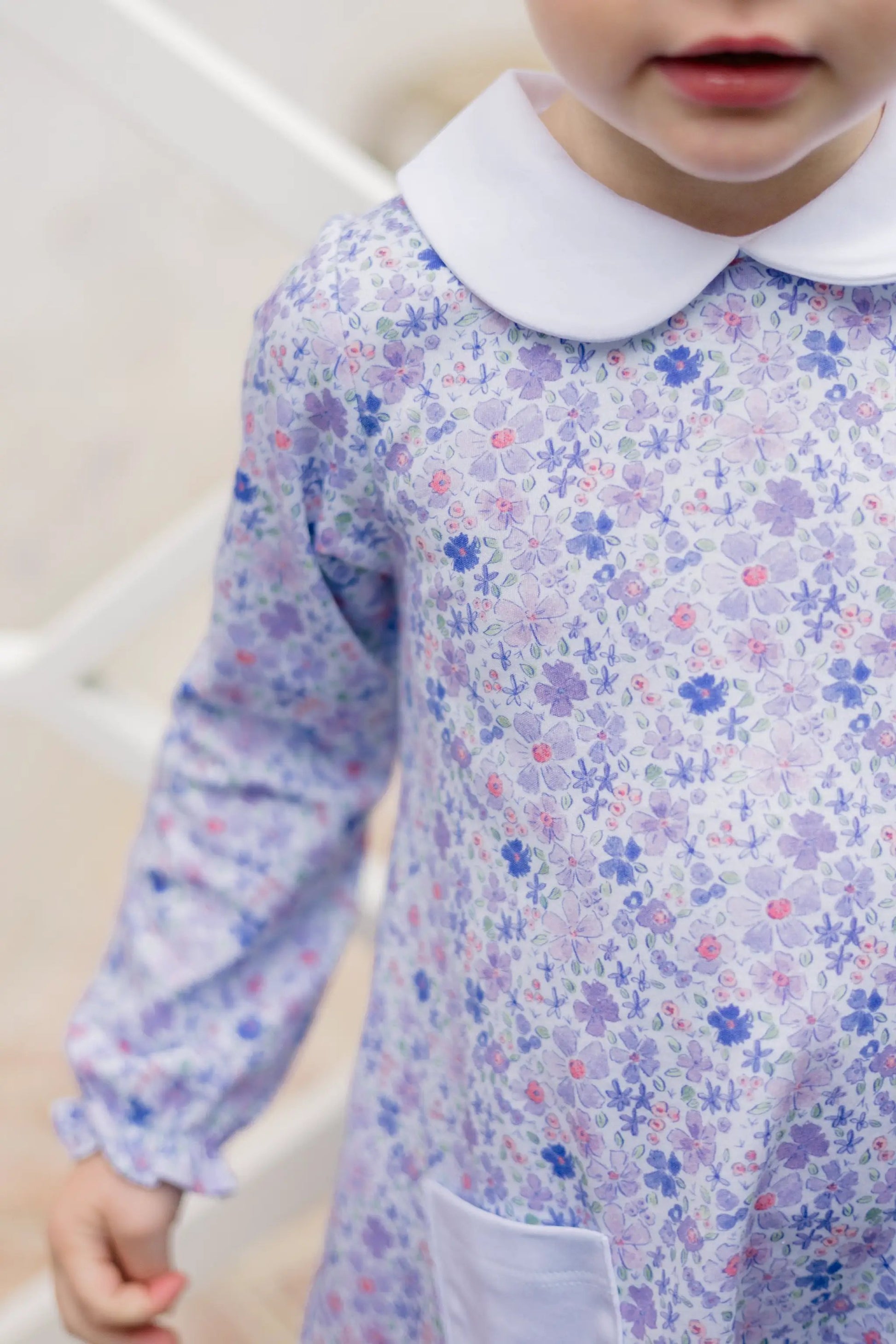 Proper Peony Girls Iris Garden Dress