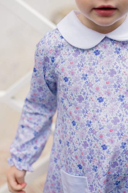 Proper Peony Girls Iris Garden Dress