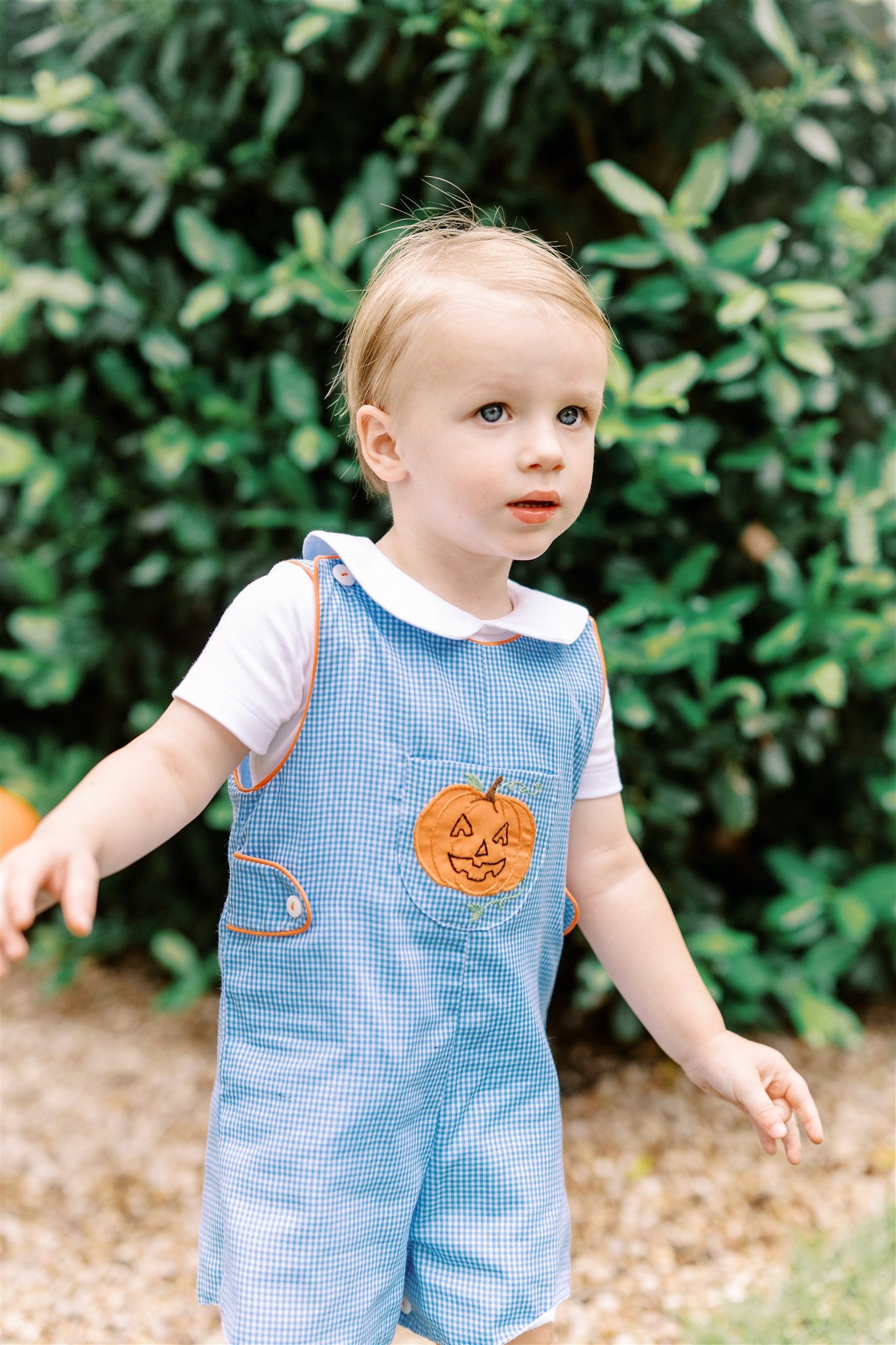 Proper Peony Boys Blue Jackie Halloween Pumpkin Jon Jon