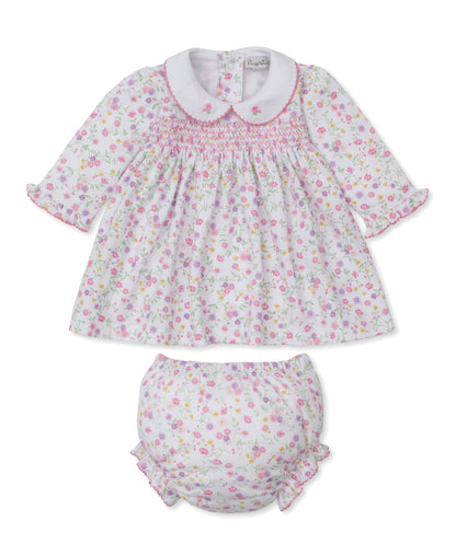 Kissy Kissy Baby Girls Autumn Gardens Floral Smocked Dress by Kissy Kissy