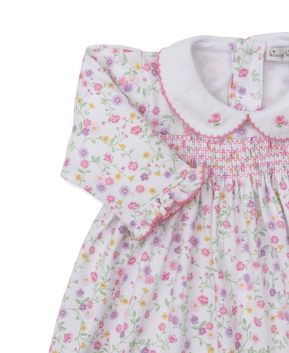 Kissy Kissy Baby Girls Autumn Gardens Floral Smocked Dress by Kissy Kissy