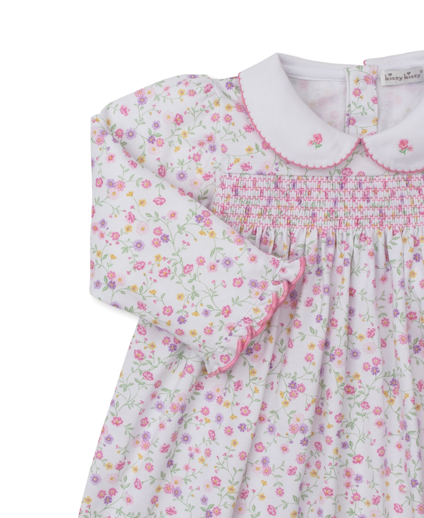 Kissy Kissy Toddler Girls Autumn Gardens Floral Smocked Dress by Kissy Kissy