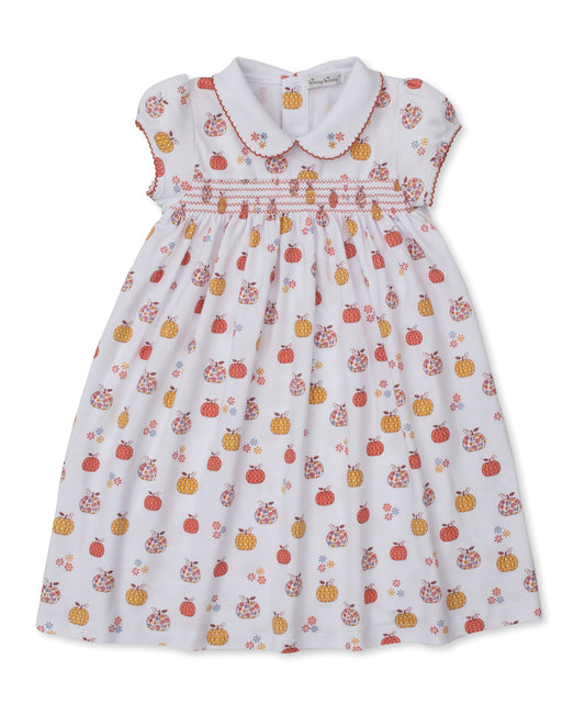 Kissy Kissy Toddler Girls Pumpkin Patch Floral Smocked Dress by Kissy Kissy
