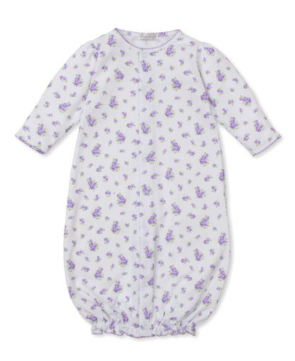 Kissy Kissy Baby Girls Lavender Roses & Blooms Floral Converter Gown by Kissy Kissy