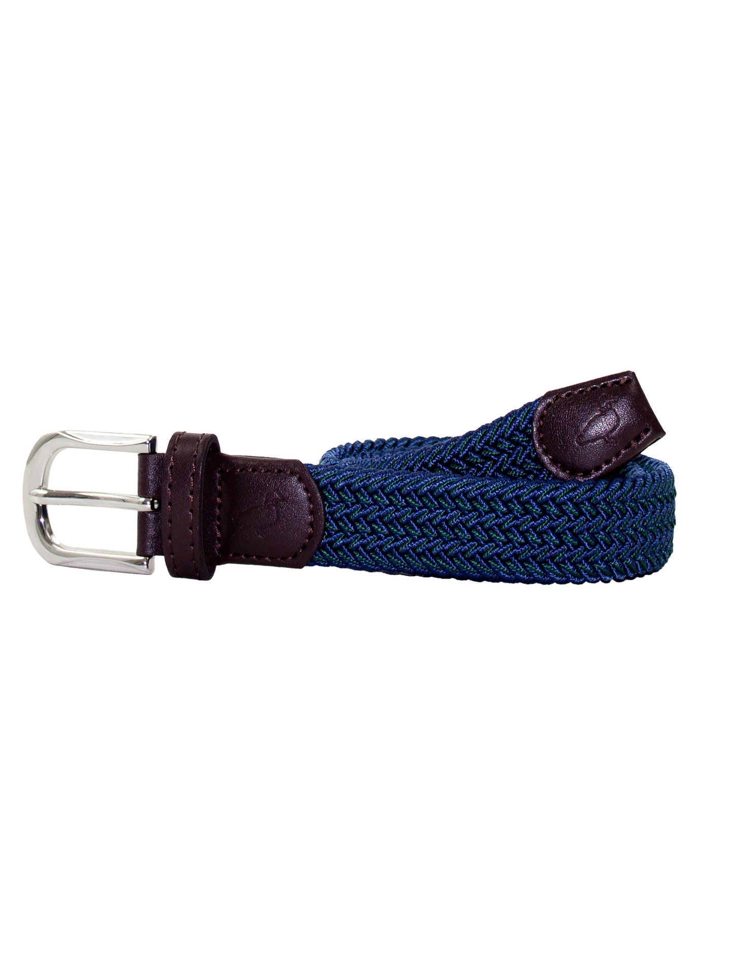Properly Tied Boys Country Club Stretch Belt - Migration Blue by Properly Tied