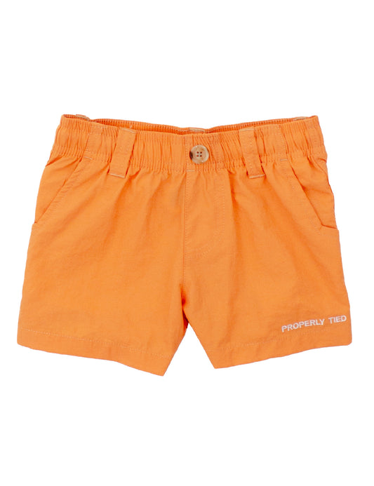 Properly Tied Boys Mallard Shorts - Apricot by Properly Tied