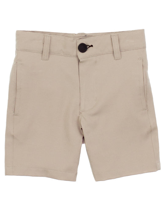 Properly Tied Boys Fairway Shorts - Tan Khaki by Properly Tied