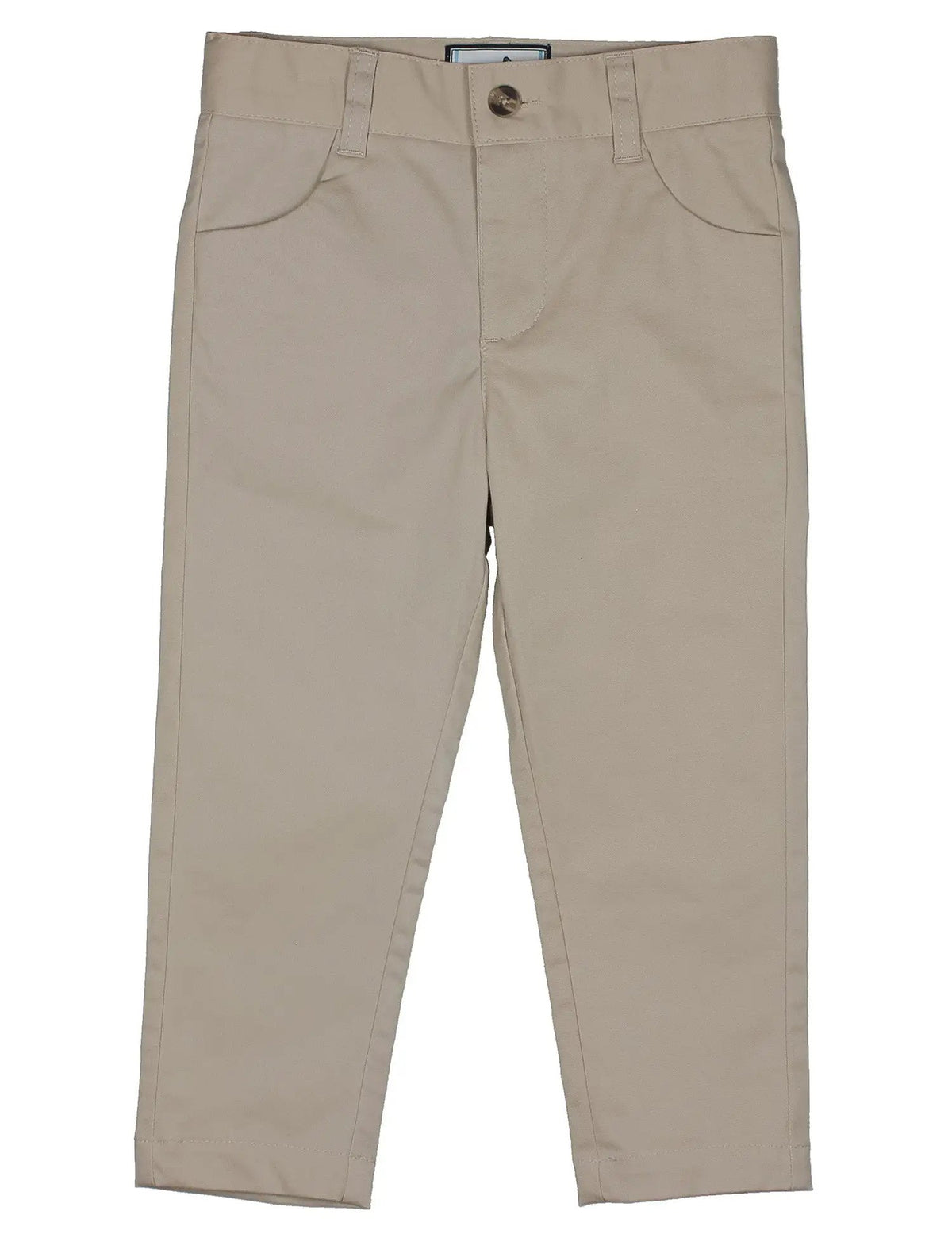 Properly Tied Boys Patriot Pants - Tan Khaki by Properly Tied