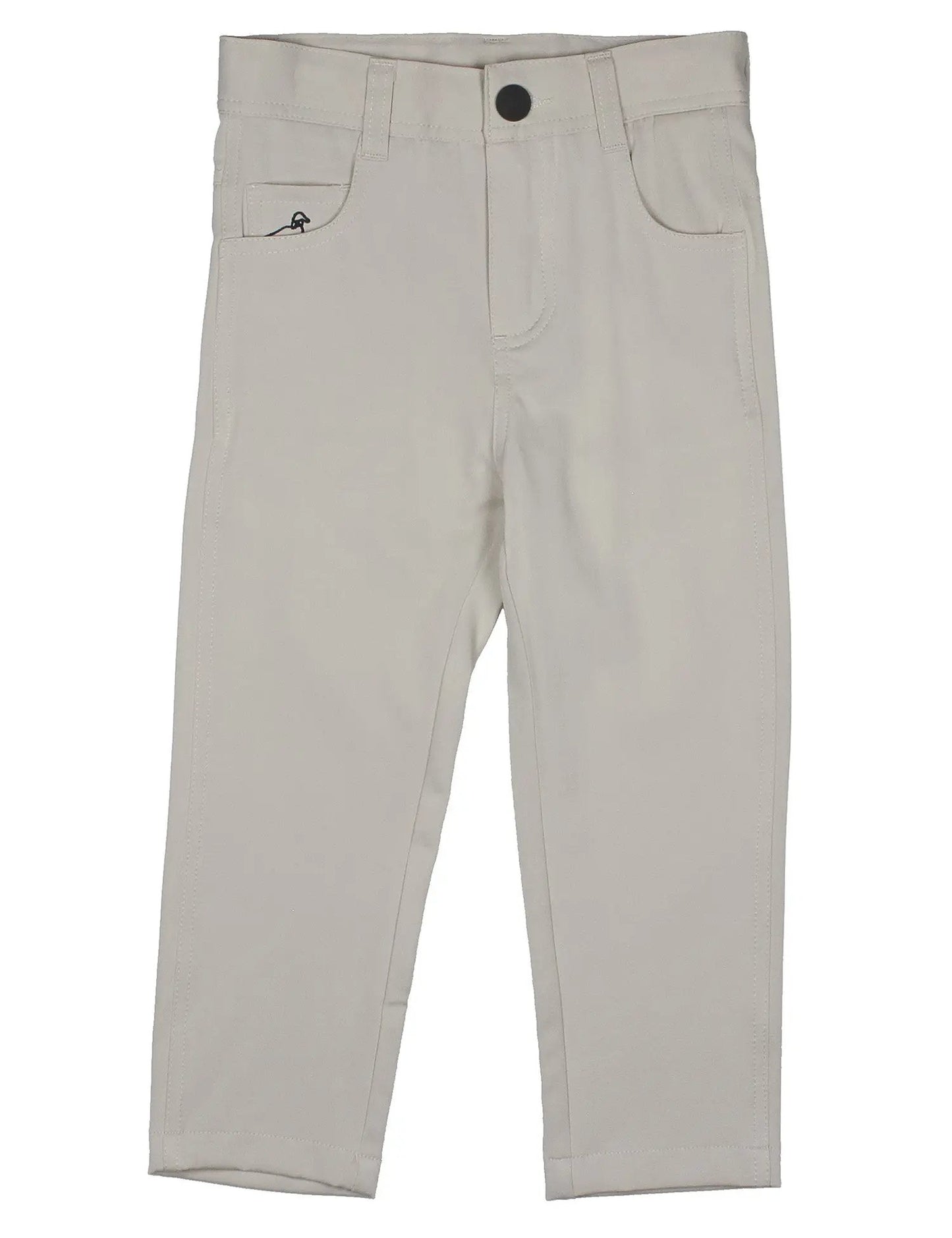 Properly Tied Boys Fairway Performance Long Pants - Sand