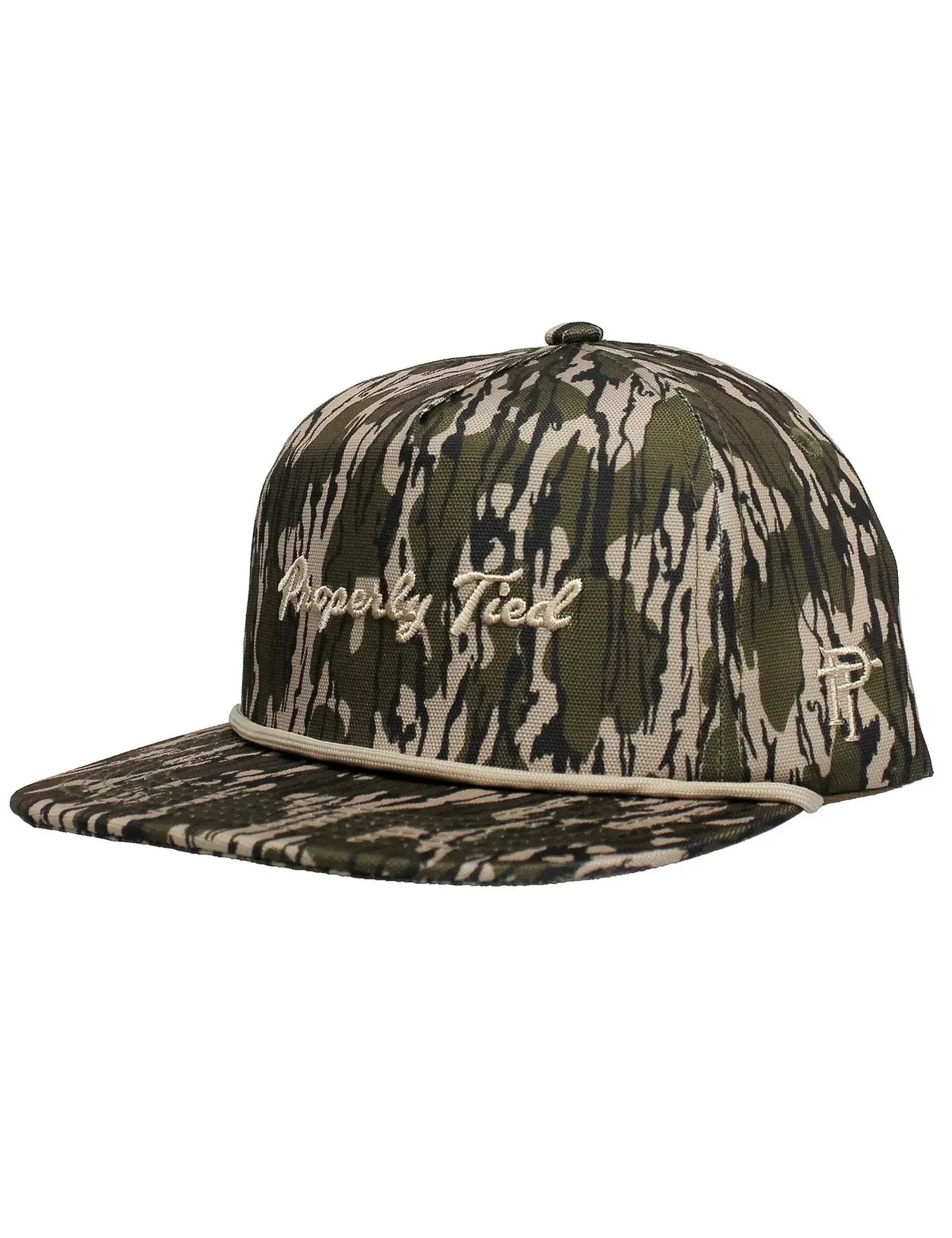 Properly Tied Boys Sportsman Rope Hat - Mossy Oak Original Bottomland by Properly Tied
