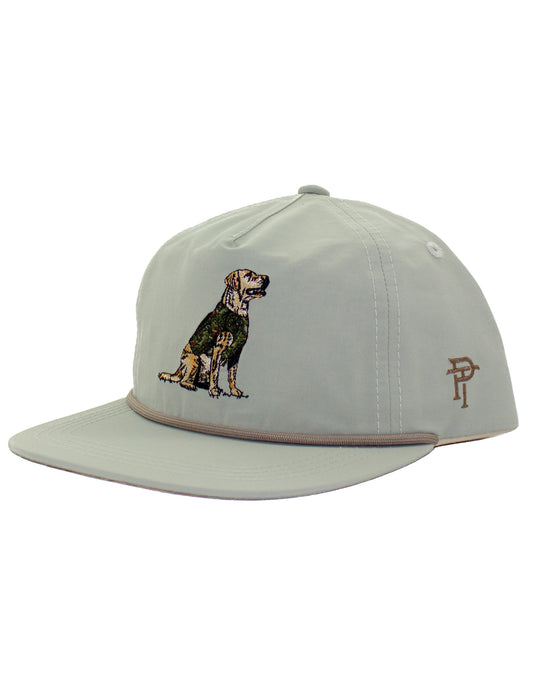 Properly Tied Boys Youth Classic Rope Hat - Camo Labrador Dog by Properly Tied