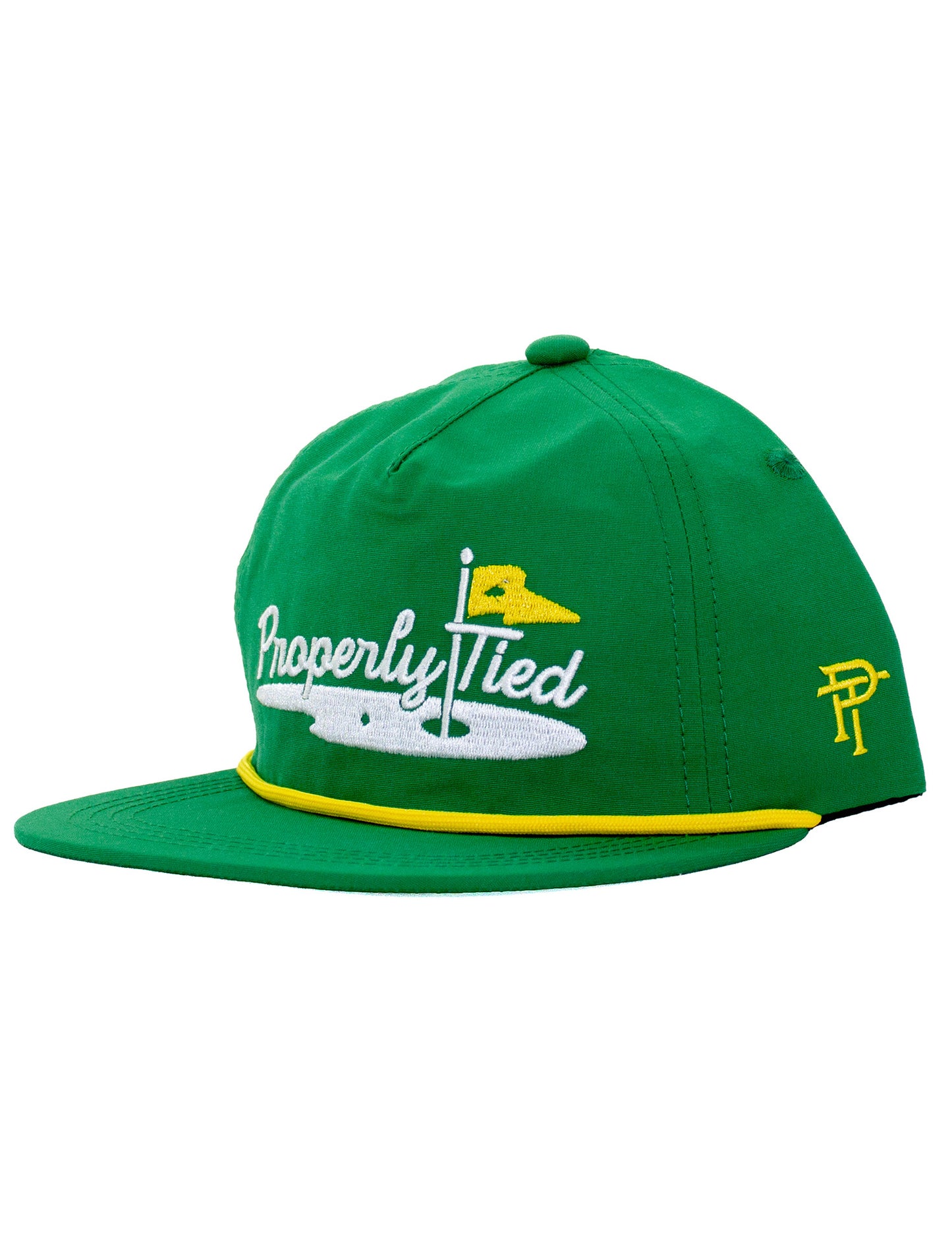 Properly Tied Youth Classic Rope Hat - Green Birdie Golf Tee by Properly Tied