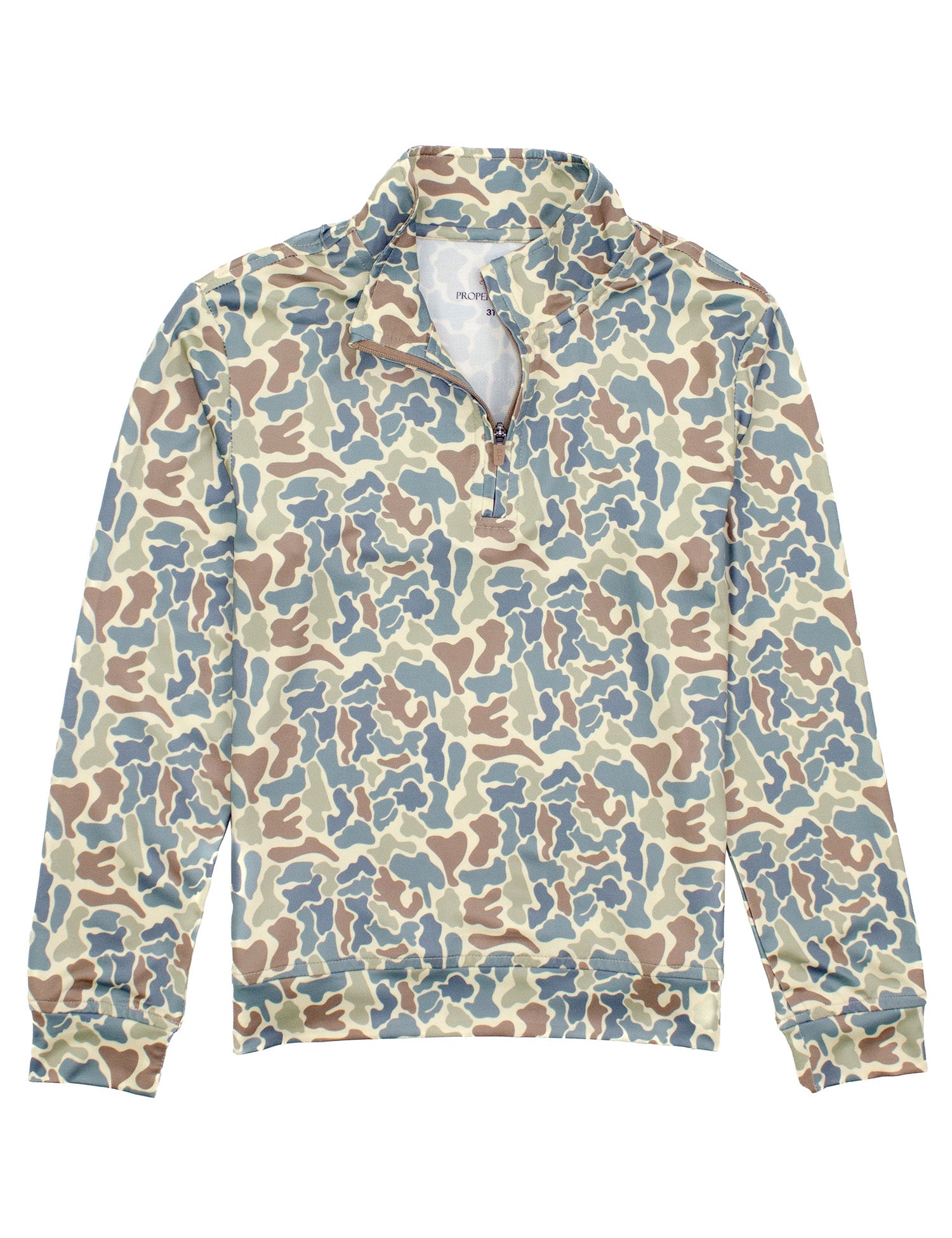 Properly Tied Boys Inlet Pullover - Field Camo