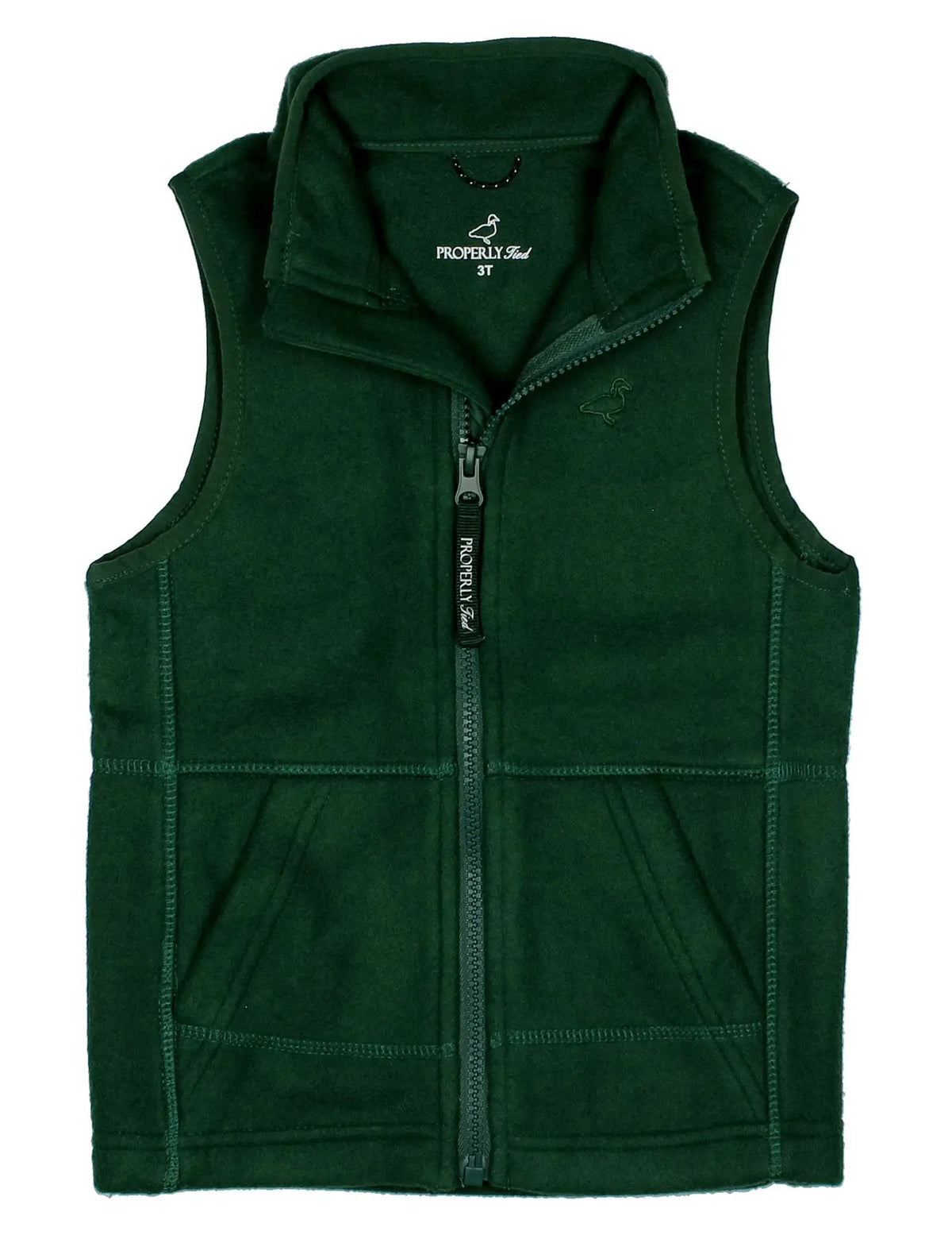 Properly Tied Boys Blake Vest - Alpine Green
