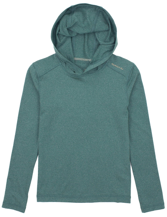 Properly Tied Boys Finn Hoodie - Hunter Heather Green by Properly Tied