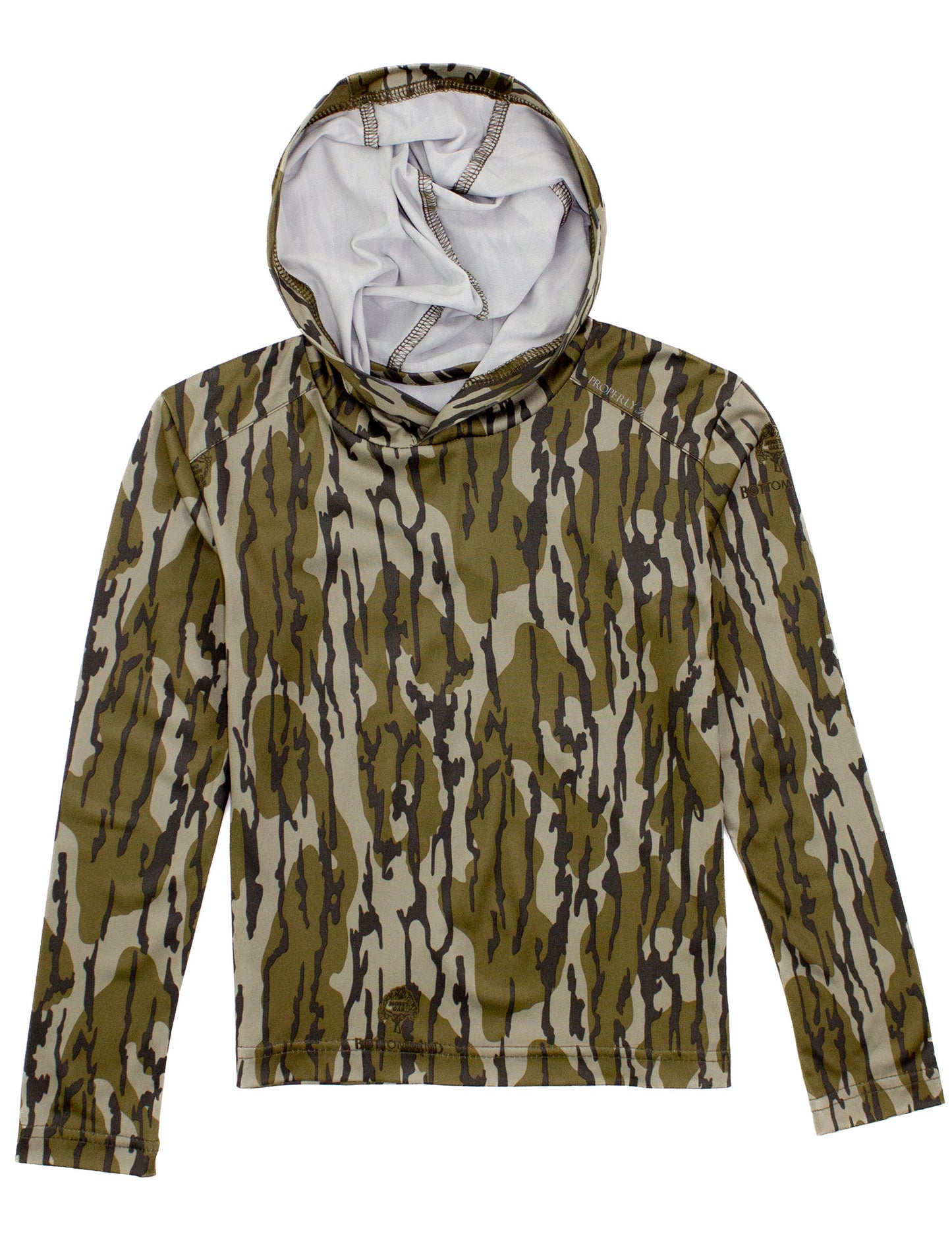 Properly Tied x Mossy Oak Boys Ravine Hoodie - Original Bottomland by Properly Tied