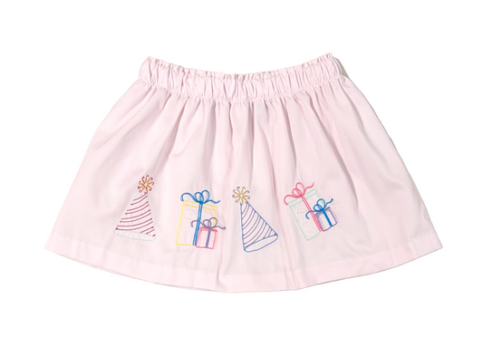 LuLu BeBe Girls Zoe Skirt - Birthday Party - Pink by LuLu BeBe