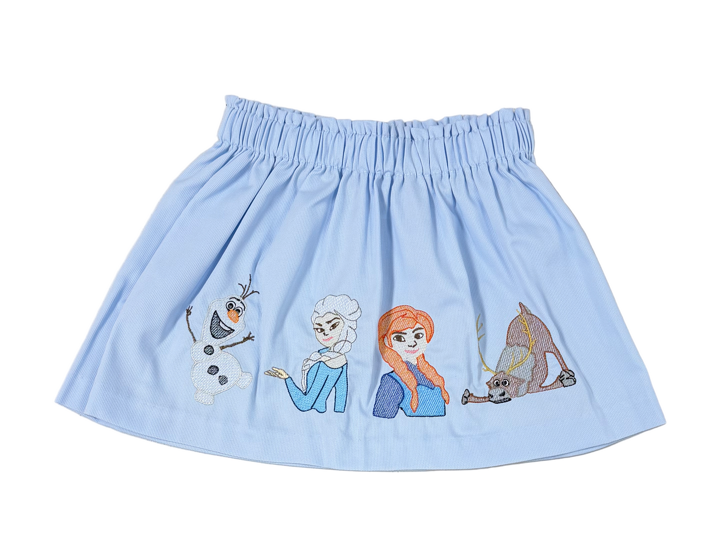 LuLu BeBe Girls Zoe Skirt - Frozen Theme - Blue by LuLu BeBe