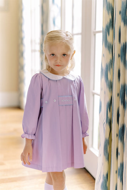 Proper Peony Girls Lavender Leanne Dress