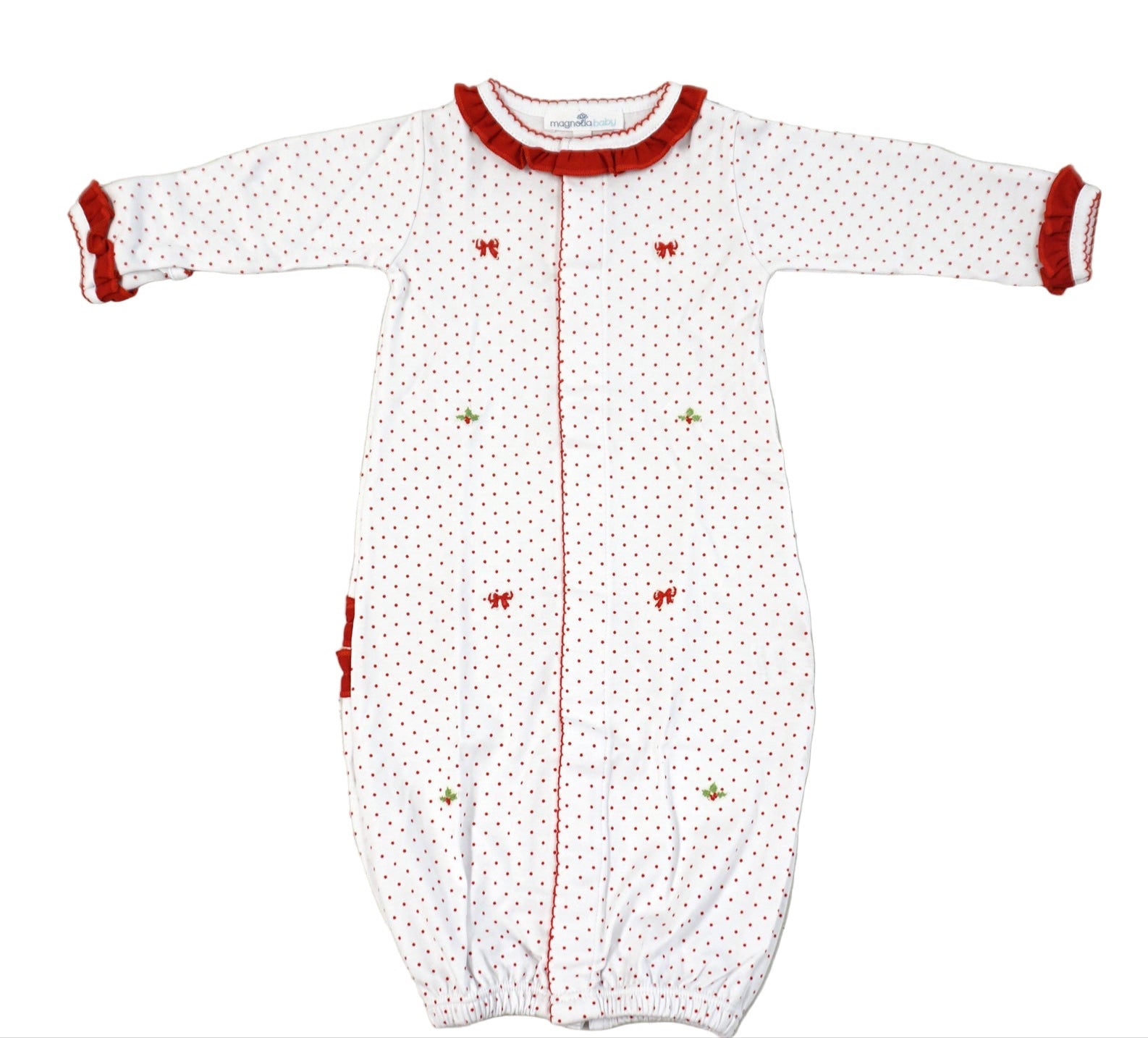 Magnolia Baby Chloe's Classics Red Scattered Ruffle Converter