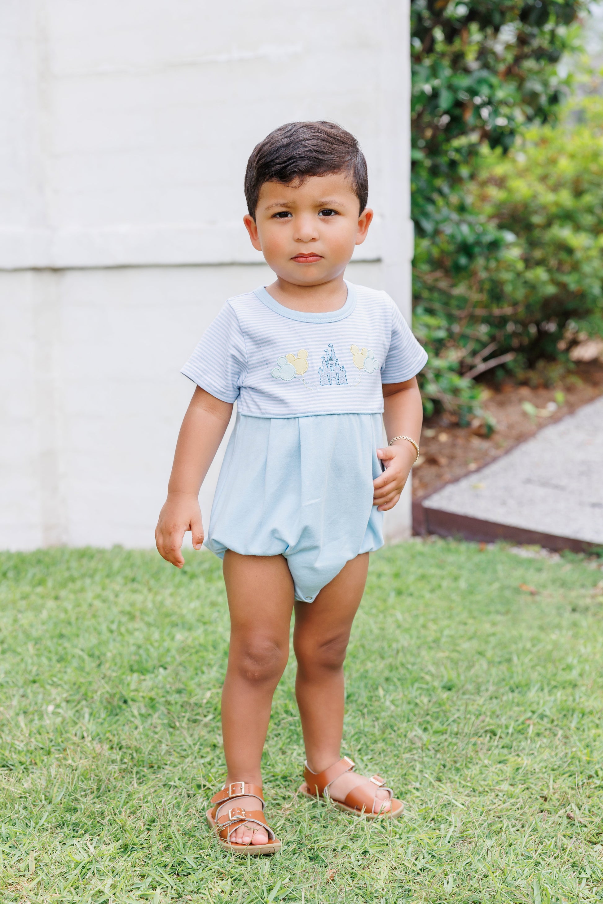 Trotter Street Kids Baby Boys Blue Magical Mouse Bubble