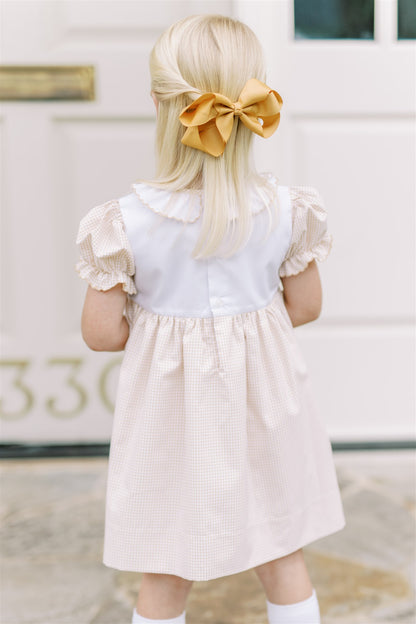 Proper Peony Girls Mayflower Thanksgiving Turkey Dress