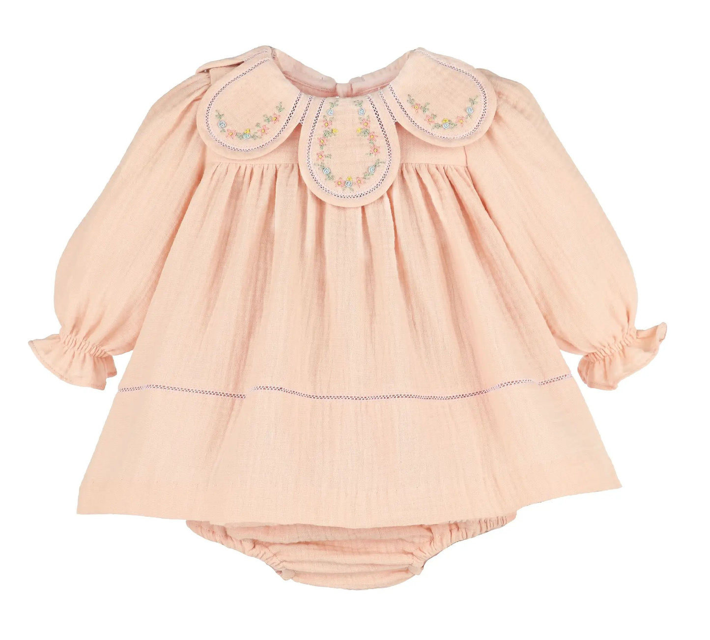 Sophie & Lucas Girls Pink Cuddle Cotton Petal Float Bubble