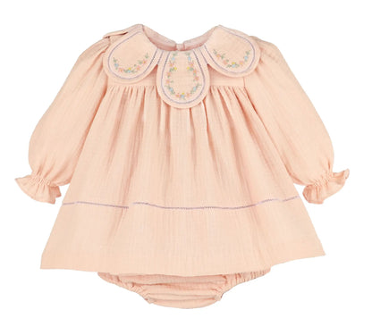 Sophie & Lucas Girls Pink Cuddle Cotton Petal Float Bubble