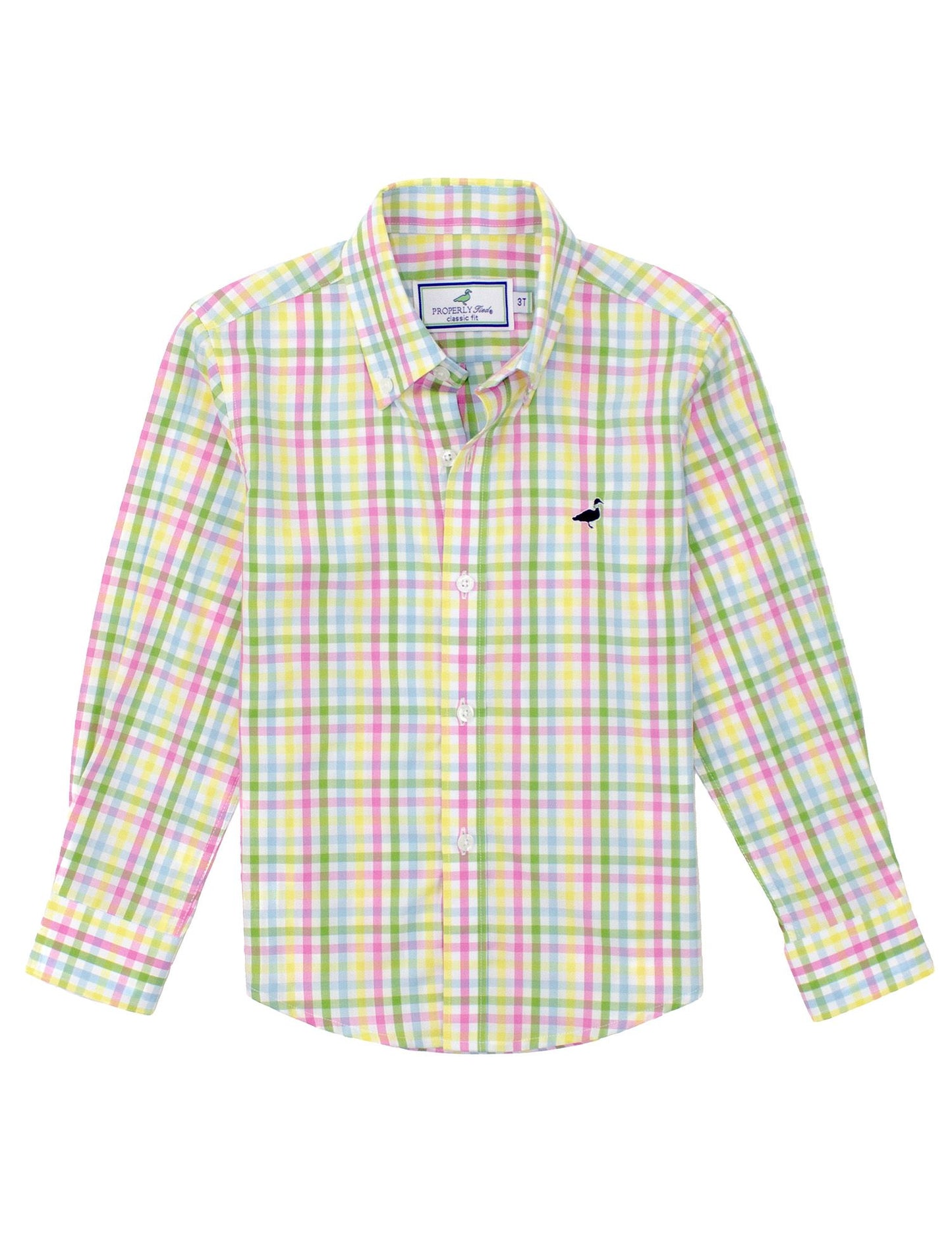 Properly Tied Boys Seasonal Sportshirt - Springcrest Plaid by Properly Tied