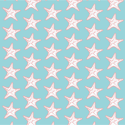 Lila & Hayes Girls Annie Bloomer Set - Blue Seaside-Starfish by Lila & Hayes