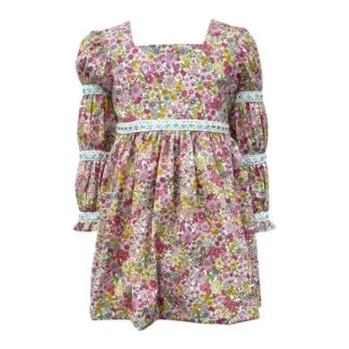 Percy & Tyne Girls Bohemian Floral Steveie Dress by Percy & Tyne