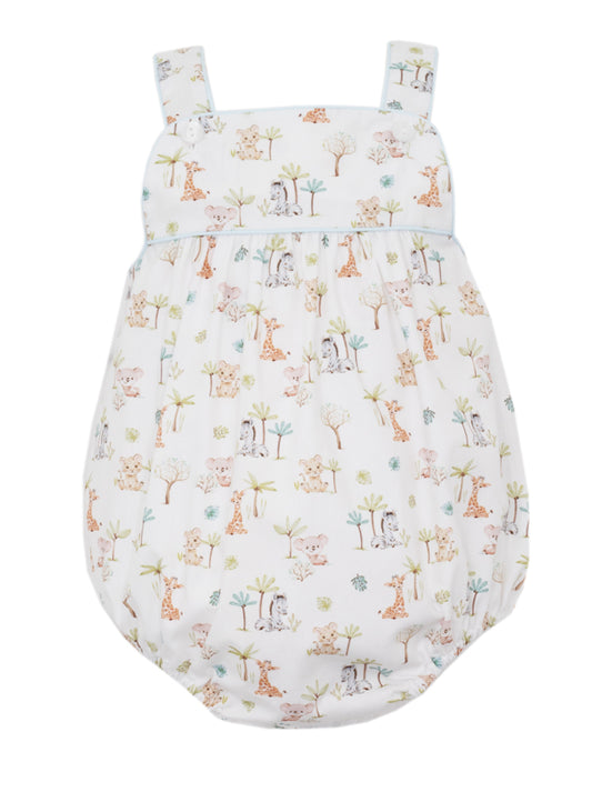 Petit Bebe Baby Boys Safari Animals Print Bubble by Petit Bebe
