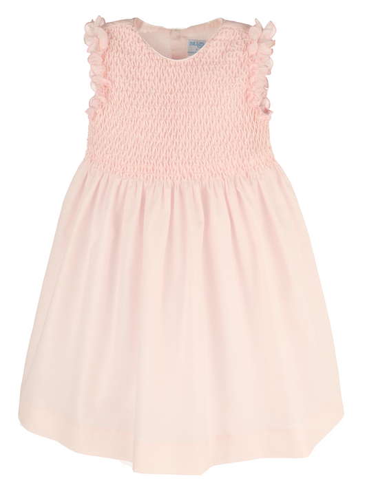 Luli & Me Girls Honey Comb Dress - Pink by Luli & Me