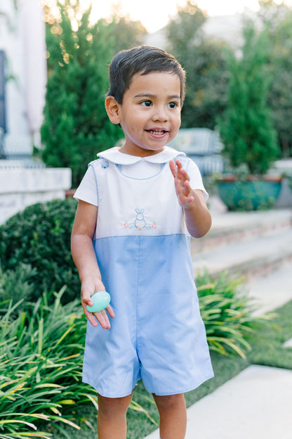 Proper Peony Boys Blue Clover Easter Bunny Jon Jon by Proper Peony