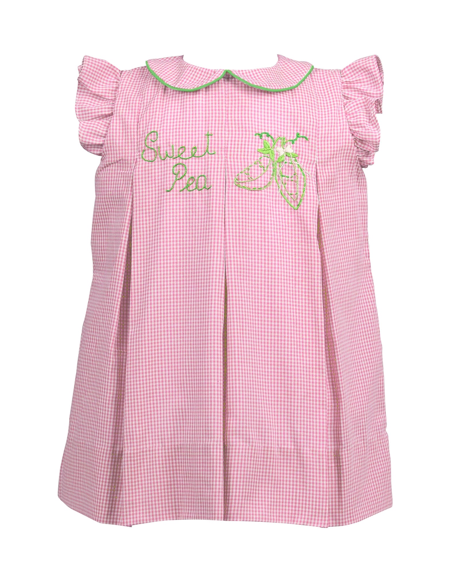 Proper Peony Girls Pink Sweet Pea Dress