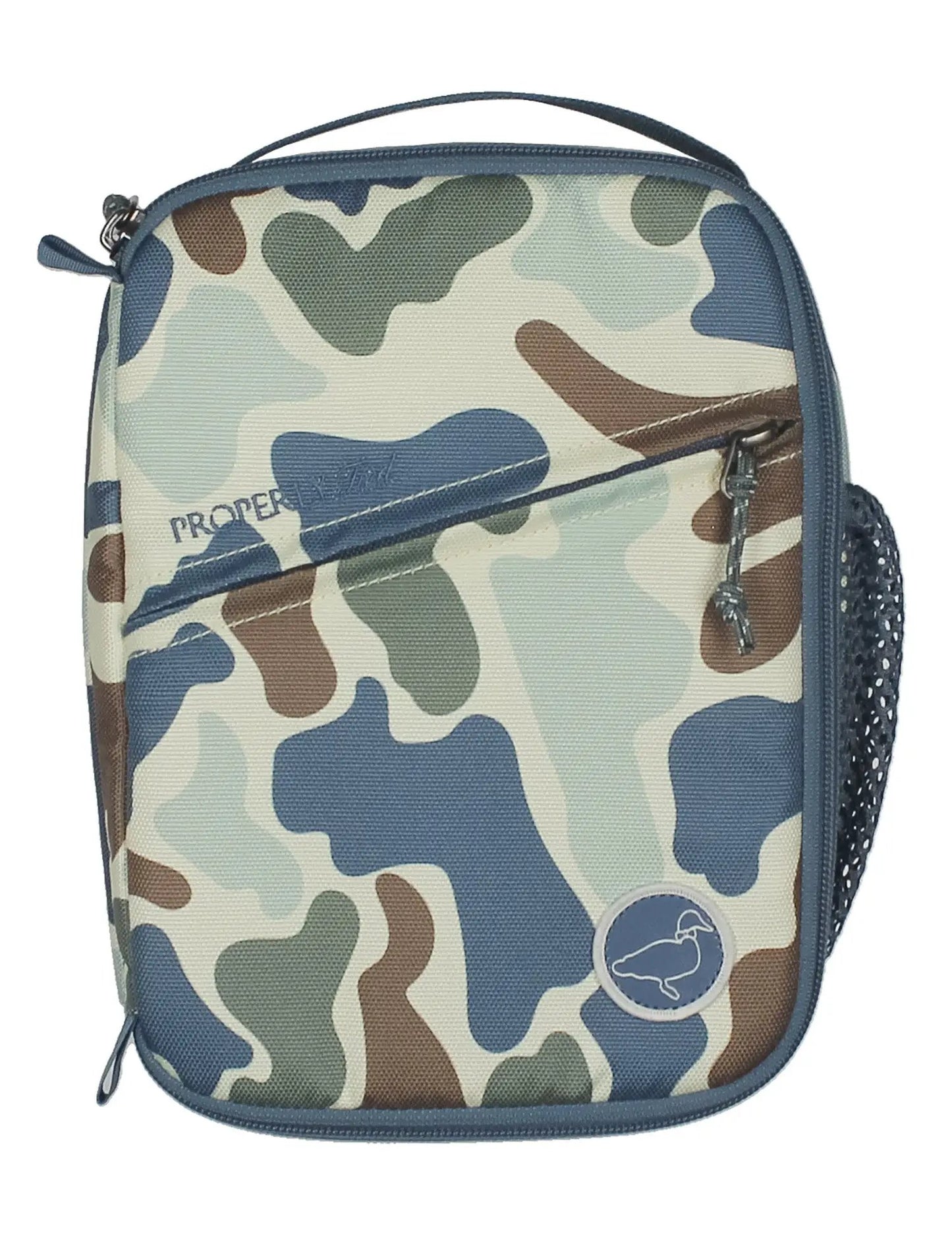 Properly Tied Boys Delta Lunchbox - Blue Terra Camo by Best Dressed Child