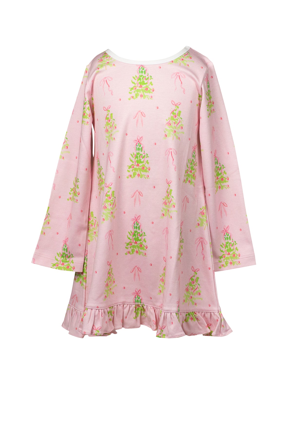 Proper Peony Girls Pink Christmas Tinsel Play Dress by Proper Peony