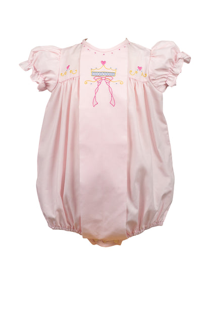 Proper Peony Baby Girls Pink Victoria Princess Bubble