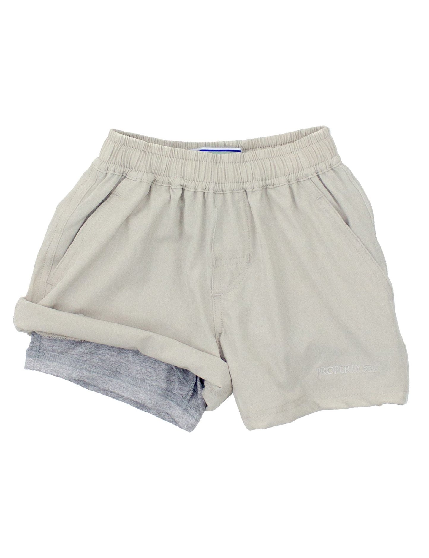 Properly Tied Boys Ace Shorts - Sand by Properly Tied