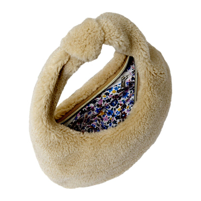 Rachel Riley London Girls Faux Fur Purse Handbag - Camel by Rachel Riley